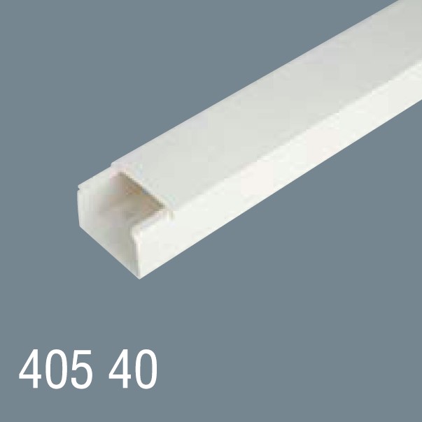 40x40 PVC Kablo Kanalı 405 40