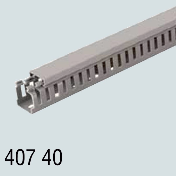 40x40 PVC Kablo Kanalı 407 40