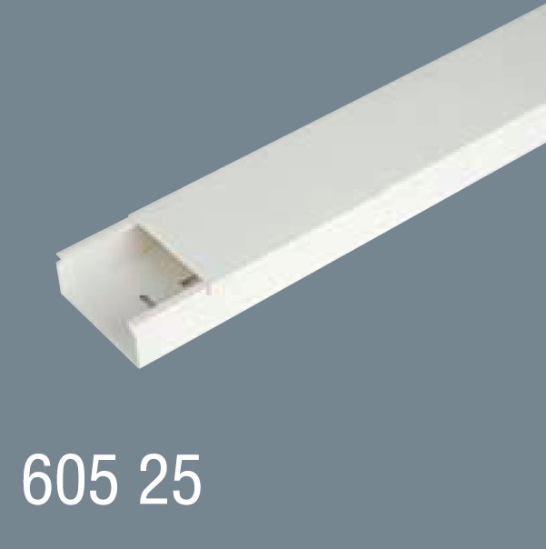 60x25 PVC Kablo Kanalı 605 25