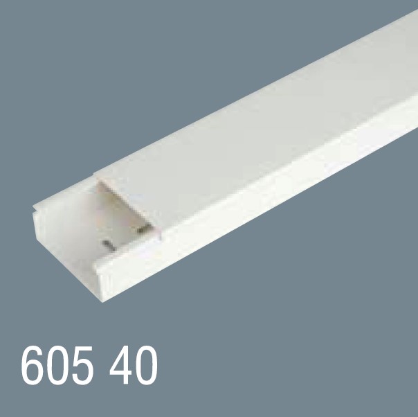 60x40 PVC Kablo Kanalı 605 40