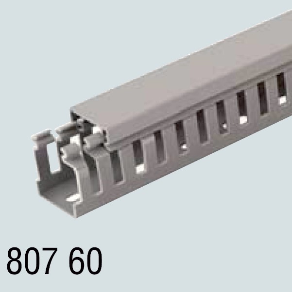 80x60 PVC Kablo Kanalı 807 60