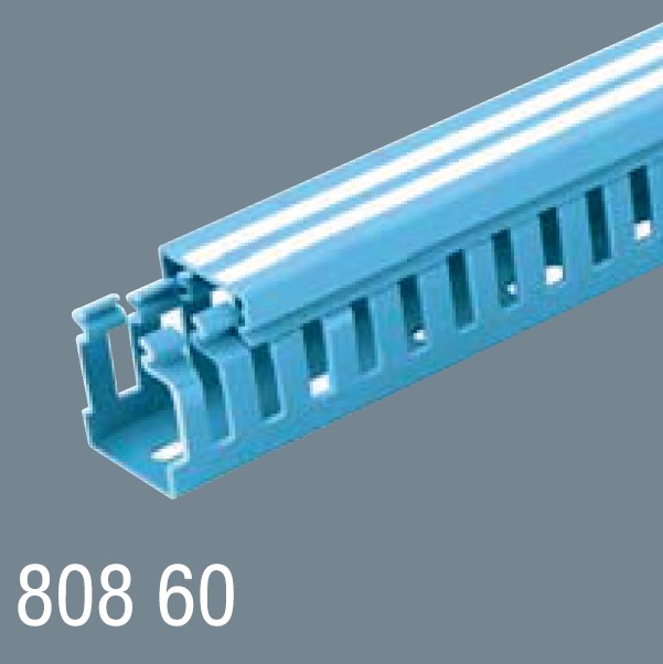 80x60 PVC Kablo Kanalı 808 60